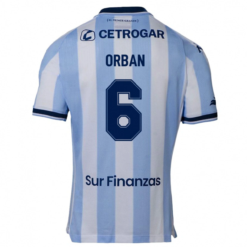 Danxen Niño Camiseta Lucas Orban #6 Azul Oscuro 1ª Equipación 2025/26 La Camisa México