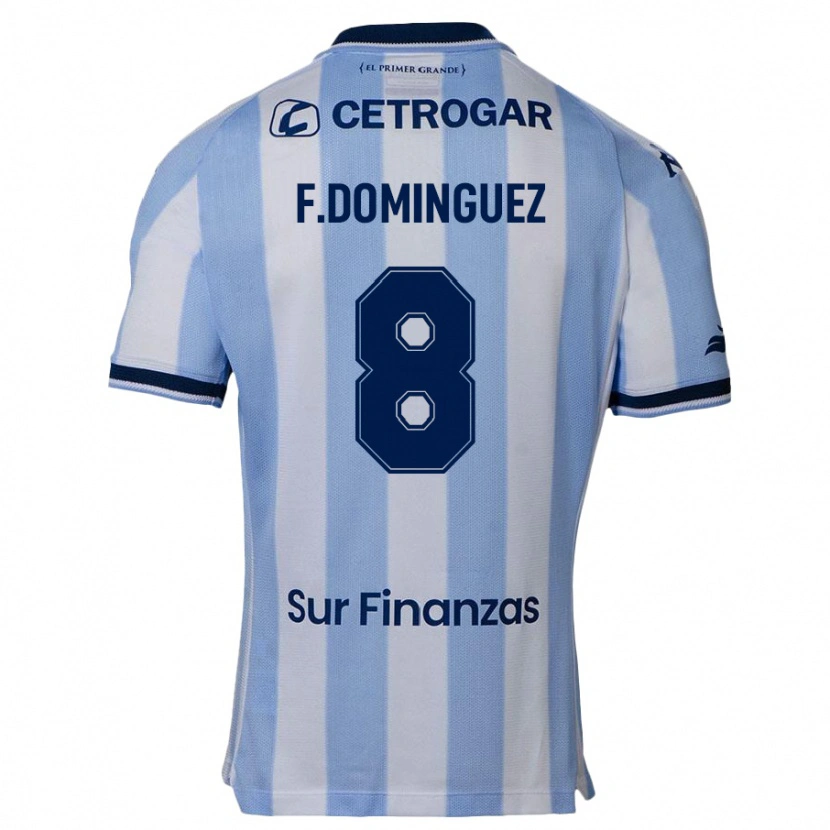 Danxen Niño Camiseta Fabricio Dominguez #8 Azul Celeste 1ª Equipación 2025/26 La Camisa México