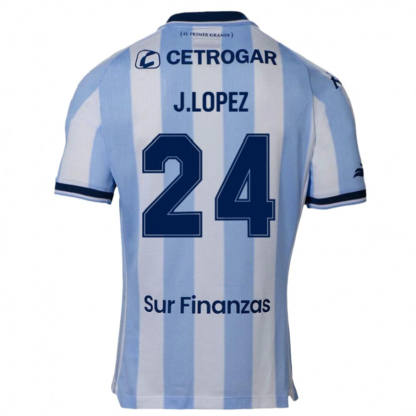 Danxen Niño Camiseta Julian Lopez #24 Azul Oscuro 1ª Equipación 2025/26 La Camisa México
