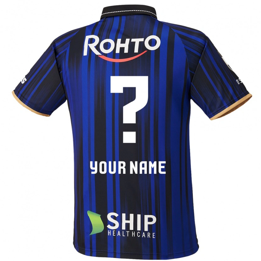 Danxen Niño Camiseta Su Nombre #0 Blanco Azul Negro 1ª Equipación 2025/26 La Camisa México