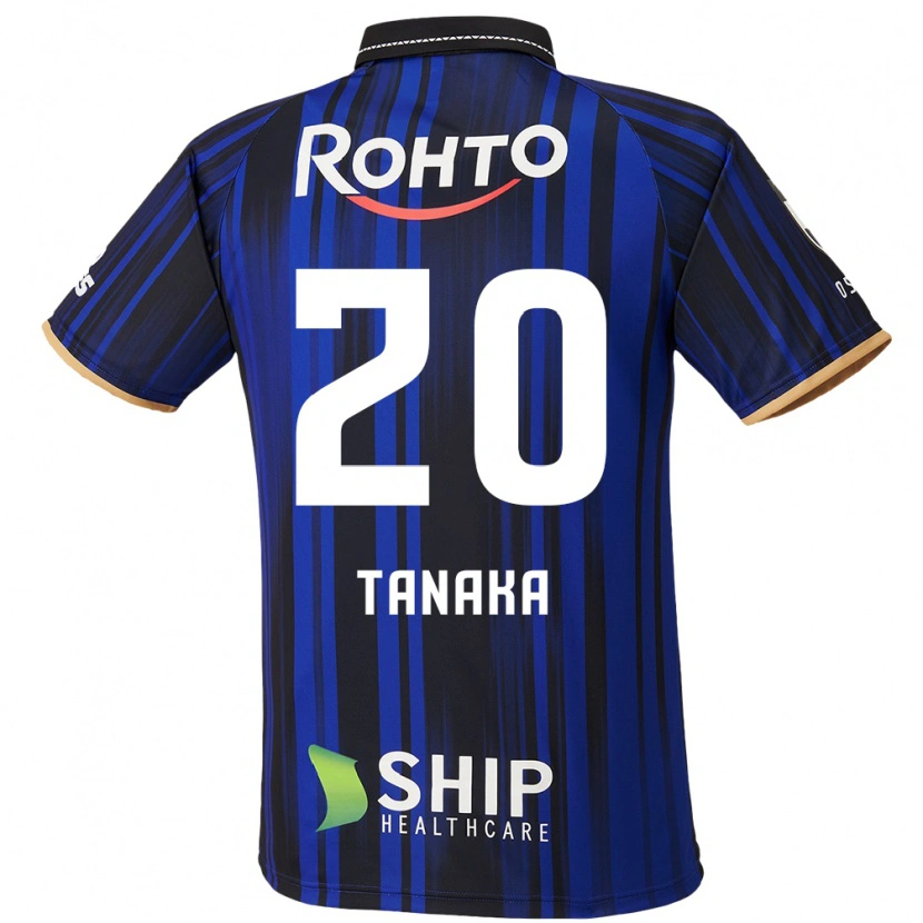 Danxen Niño Camiseta Hyoga Tanaka #20 Blanco Azul Negro 1ª Equipación 2025/26 La Camisa México