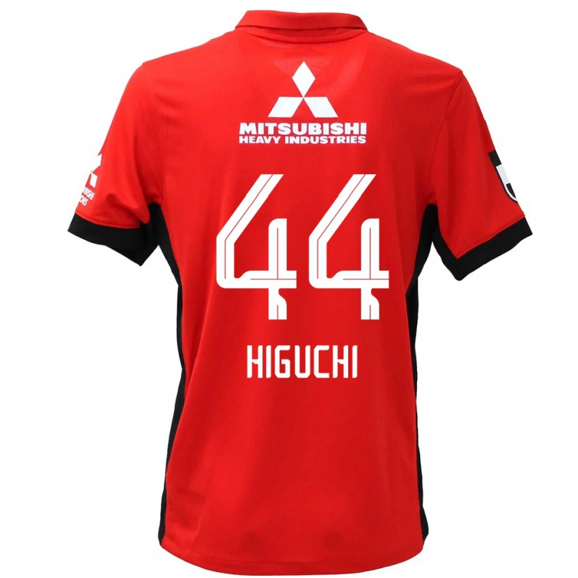 Danxen Niño Camiseta Yota Higuchi #44 Blanco Negro 1ª Equipación 2025/26 La Camisa México