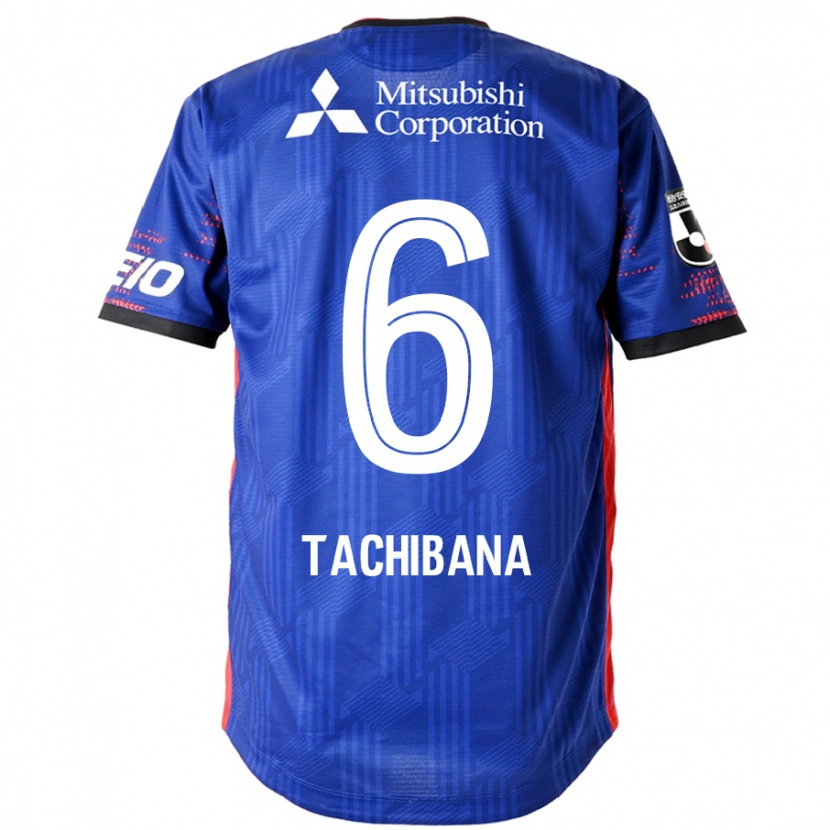 Danxen Niño Camiseta Keigo Tachibana #6 Azul Real Blanco 1ª Equipación 2025/26 La Camisa México
