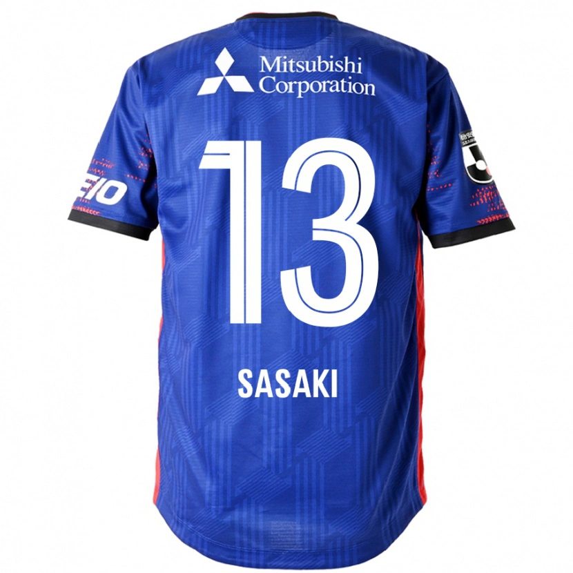 Danxen Niño Camiseta Shoei Sasaki #13 Azul Real Blanco 1ª Equipación 2025/26 La Camisa México
