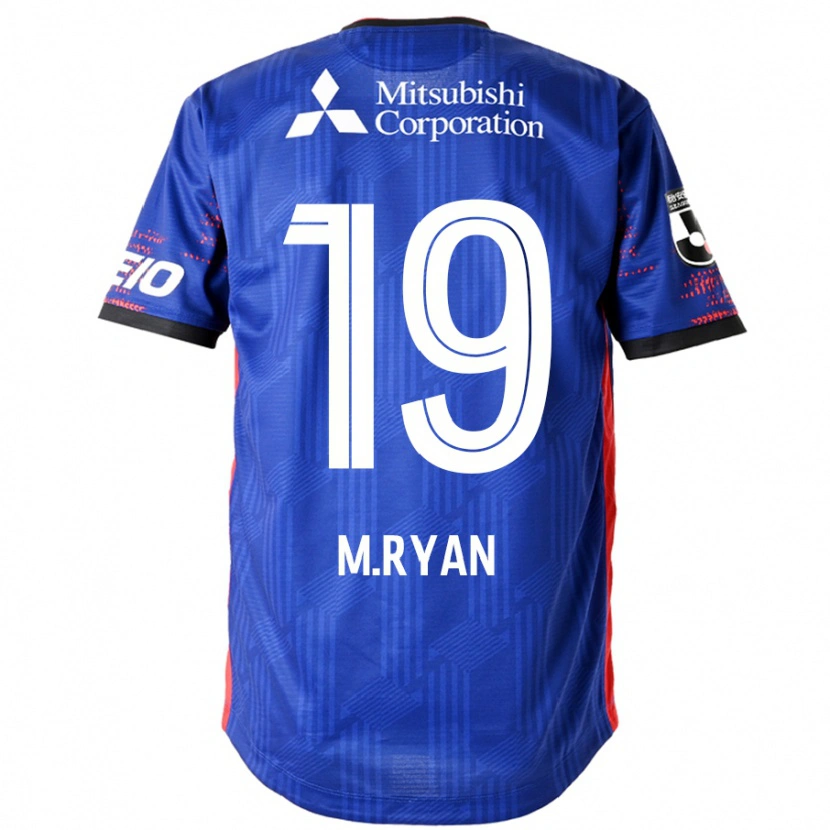 Danxen Niño Camiseta Marcelo Ryan #19 Azul Real Blanco 1ª Equipación 2025/26 La Camisa México