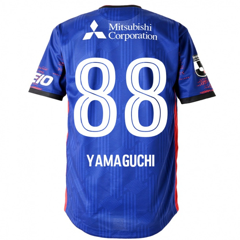 Danxen Niño Camiseta Taiyo Yamaguchi #88 Azul Real Blanco 1ª Equipación 2025/26 La Camisa México