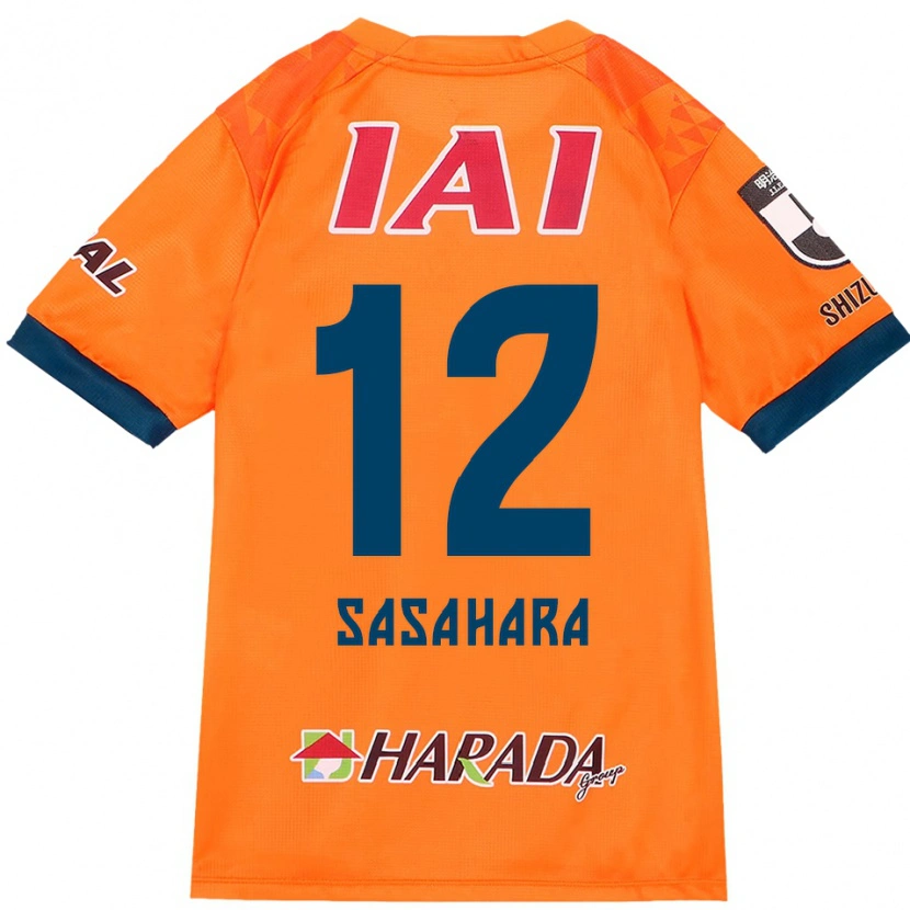 Danxen Niño Camiseta Kenshin Sasahara #12 Blanco Azul Real 1ª Equipación 2025/26 La Camisa México