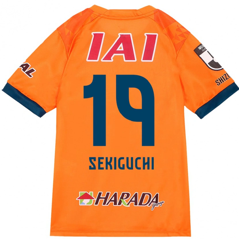 Danxen Niño Camiseta Kota Sekiguchi #19 Blanco Azul Real 1ª Equipación 2025/26 La Camisa México