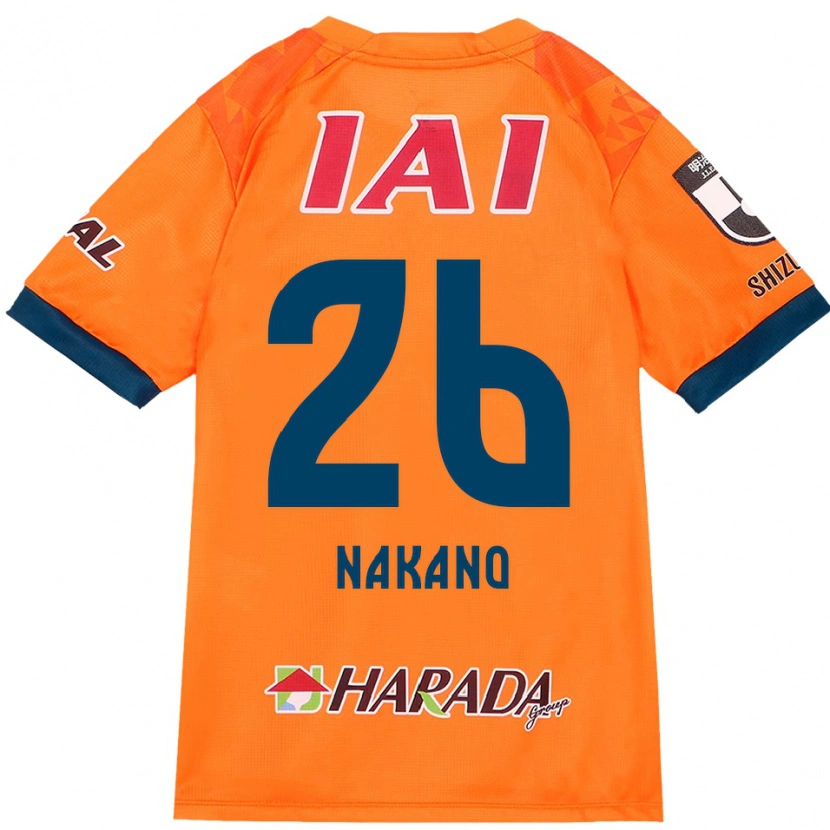 Danxen Niño Camiseta Takeru Nakano #26 Blanco Azul Real 1ª Equipación 2025/26 La Camisa México