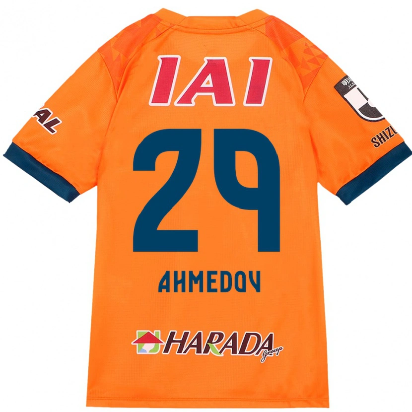 Danxen Niño Camiseta Ahmed Ahmedov #29 Naranja Rojo 1ª Equipación 2025/26 La Camisa México