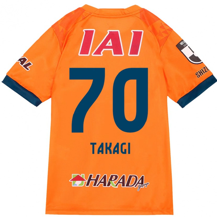 Danxen Niño Camiseta Sen Takagi #70 Blanco Azul Real 1ª Equipación 2025/26 La Camisa México