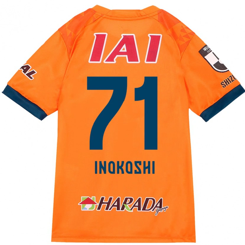 Danxen Niño Camiseta Yui Inokoshi #71 Blanco Azul Real 1ª Equipación 2025/26 La Camisa México