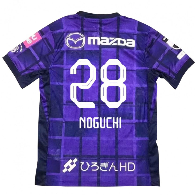 Danxen Niño Camiseta Rento Noguchi #28 Morado Naranja 1ª Equipación 2025/26 La Camisa México