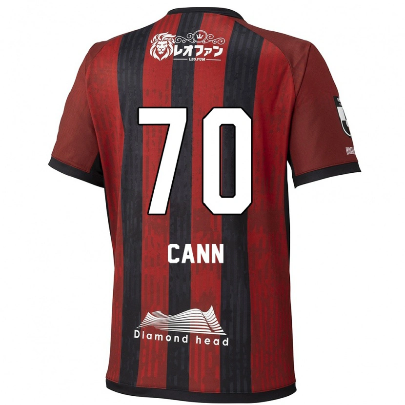 Danxen Niño Camiseta Francis Cann #70 Azul Rojo 1ª Equipación 2025/26 La Camisa México