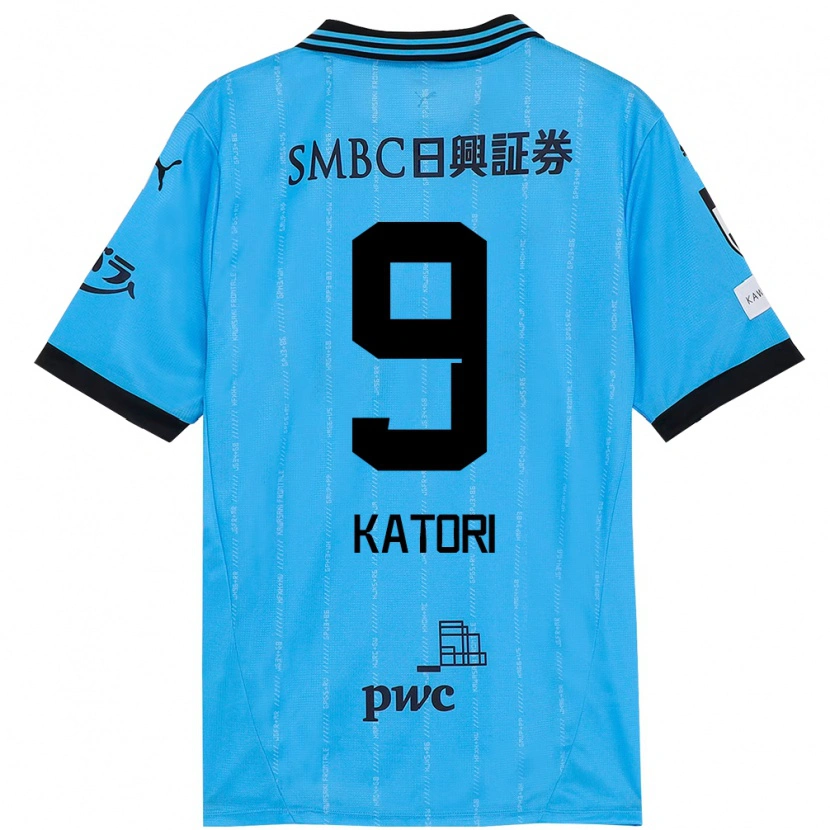 Danxen Niño Camiseta Takeshi Katori #9 Blanco Azul Celeste 1ª Equipación 2025/26 La Camisa México