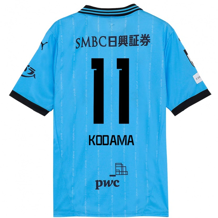 Danxen Niño Camiseta Shotaro Kodama #11 Blanco Azul Celeste 1ª Equipación 2025/26 La Camisa México