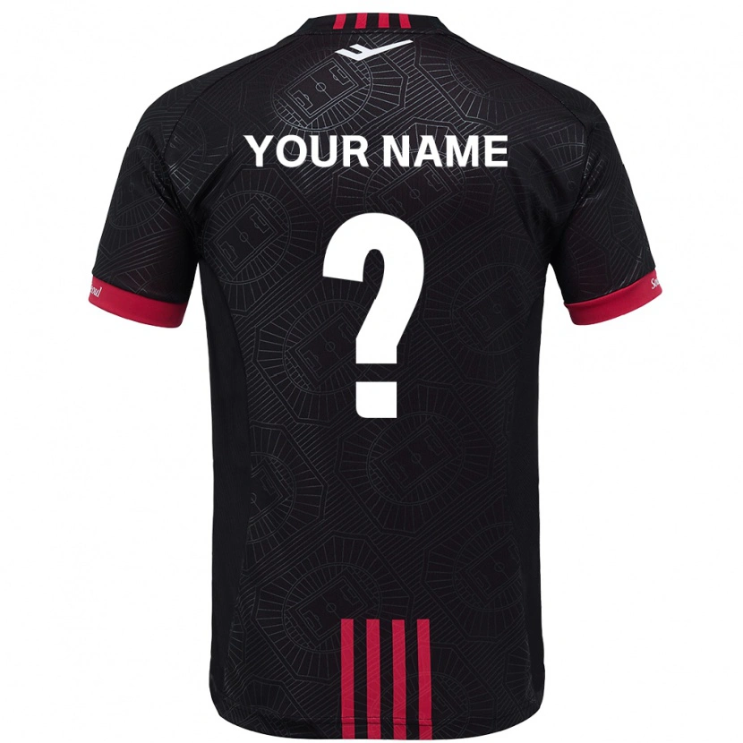Danxen Niño Camiseta Su Nombre #0 Blanco Negro 1ª Equipación 2025/26 La Camisa México