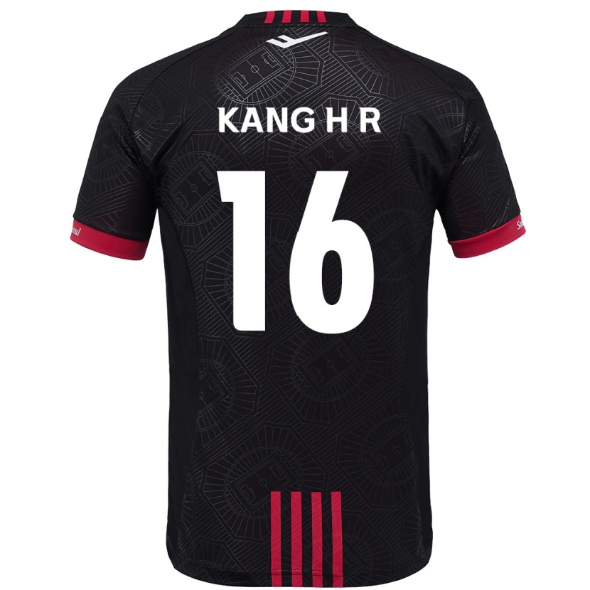 Danxen Niño Camiseta Kang Hye-Rim #16 Blanco Negro 1ª Equipación 2025/26 La Camisa México