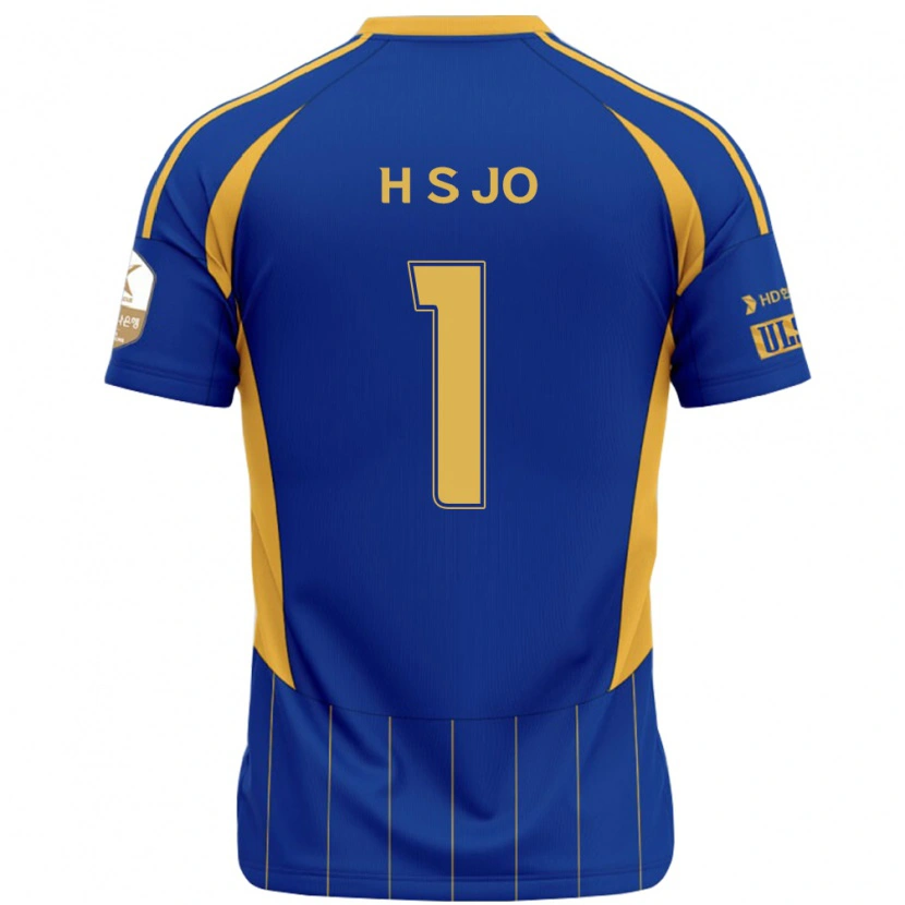 Danxen Niño Camiseta Su-Hyeok Jo #1 Blanco Azul Celeste 1ª Equipación 2025/26 La Camisa México