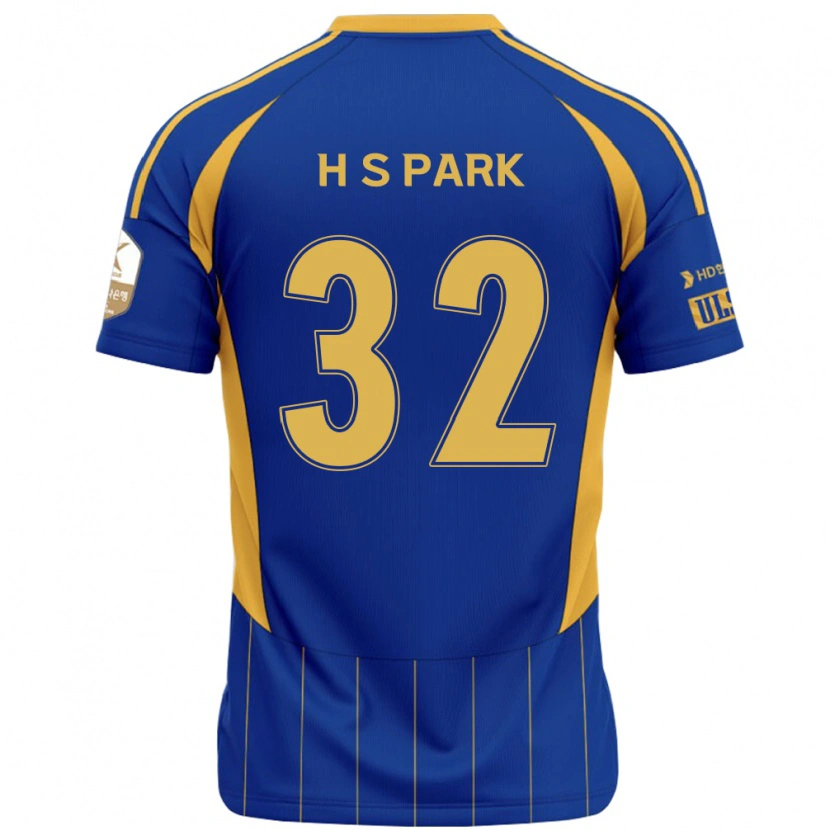 Danxen Niño Camiseta Sung-Hyun Park #32 Blanco Azul Celeste 1ª Equipación 2025/26 La Camisa México