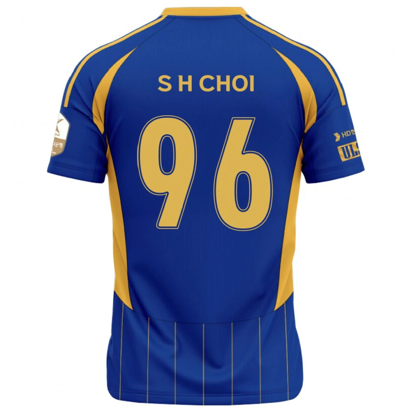 Danxen Niño Camiseta Seok-Hyeon Choi #96 Blanco Azul Celeste 1ª Equipación 2025/26 La Camisa México