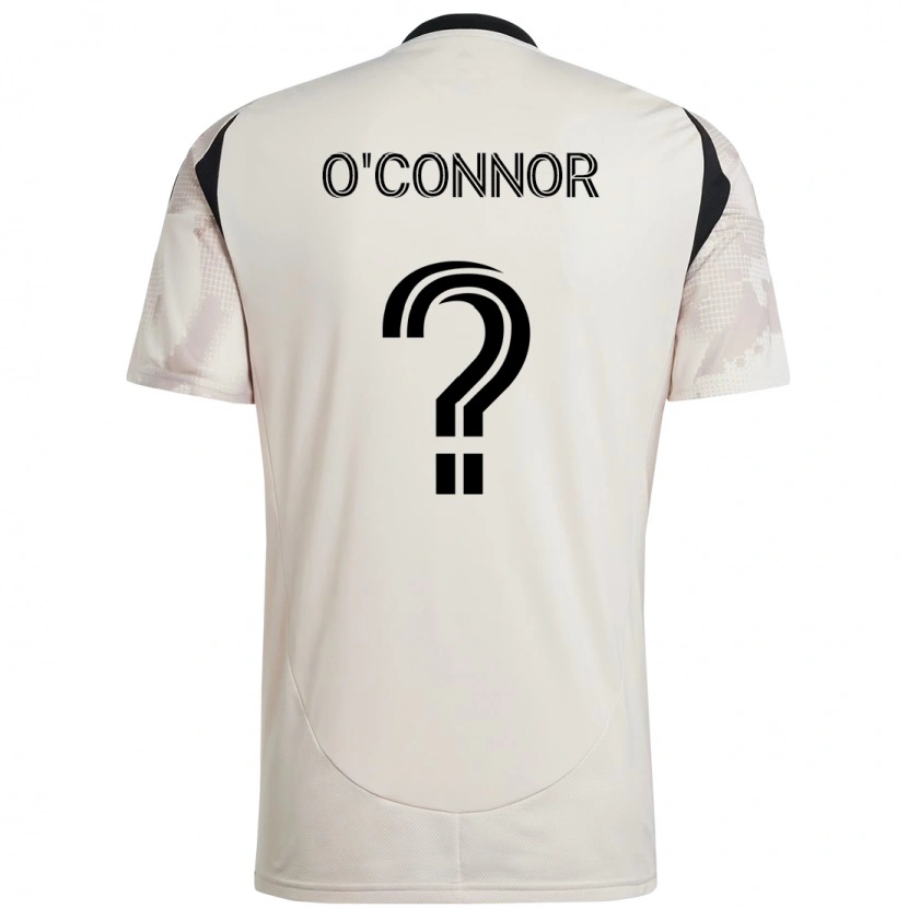 Danxen Niño Camiseta Aidan O'connor #0 Beige Negro 2ª Equipación 2025/26 La Camisa México