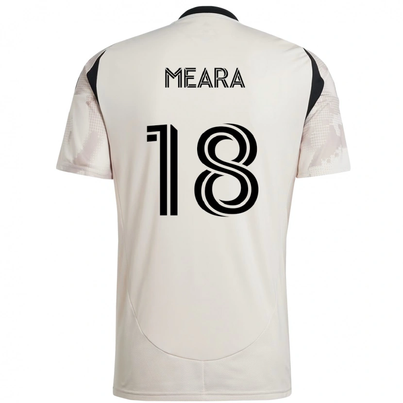 Danxen Niño Camiseta Ryan Meara #18 Rojo Negro 2ª Equipación 2025/26 La Camisa México