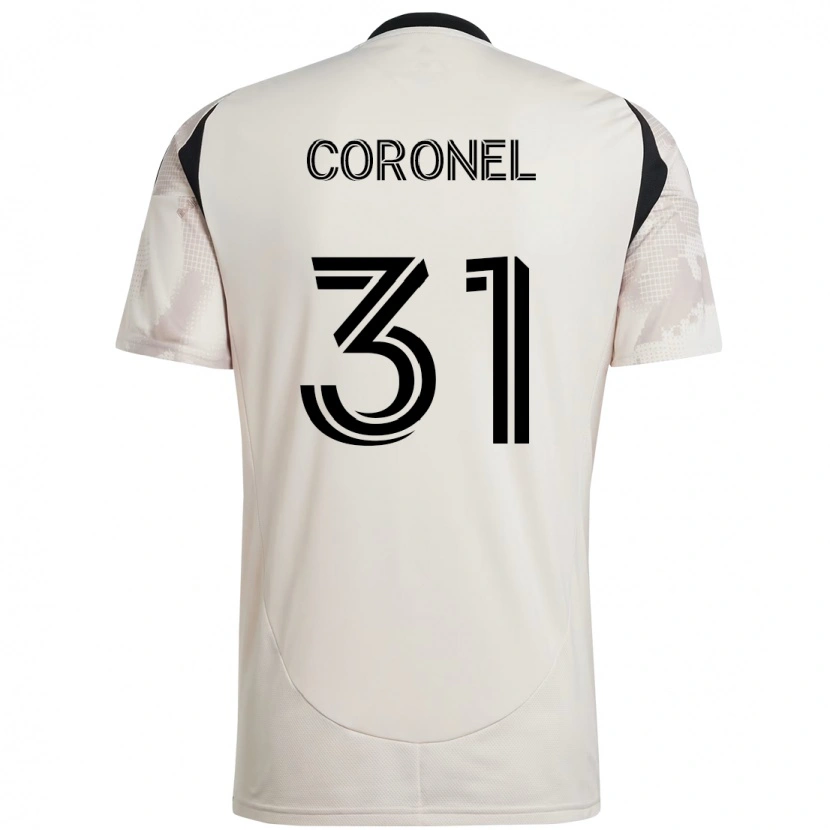 Danxen Niño Camiseta Carlos Coronel #31 Rojo Negro 2ª Equipación 2025/26 La Camisa México