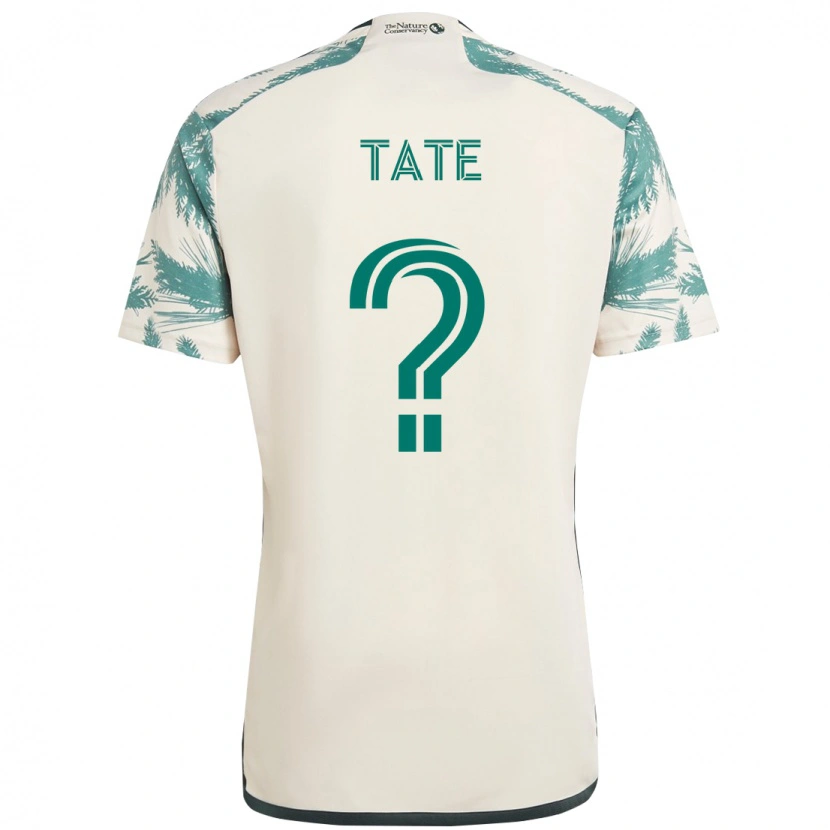 Danxen Niño Camiseta Hudson Tate #0 Negro Marrón 2ª Equipación 2025/26 La Camisa México