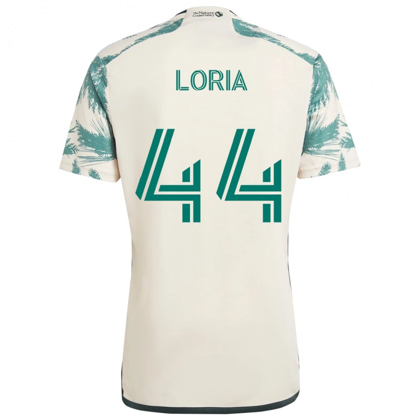 Danxen Niño Camiseta Marvin Loría #44 Negro Marrón 2ª Equipación 2025/26 La Camisa México