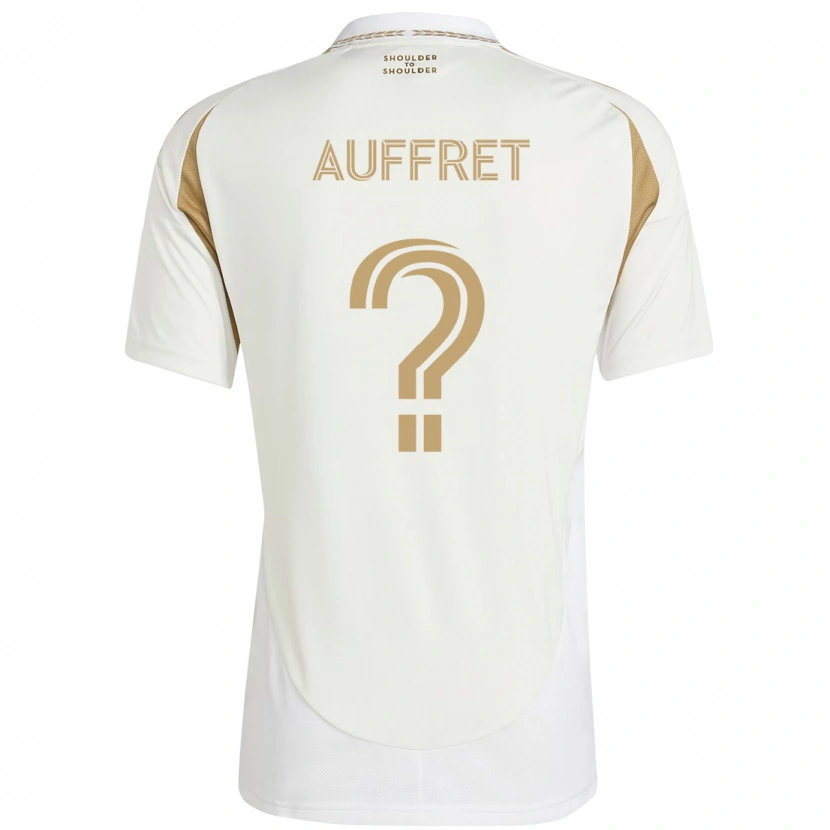 Danxen Niño Camiseta Dylan Auffret #0 Negro Marrón 2ª Equipación 2025/26 La Camisa México
