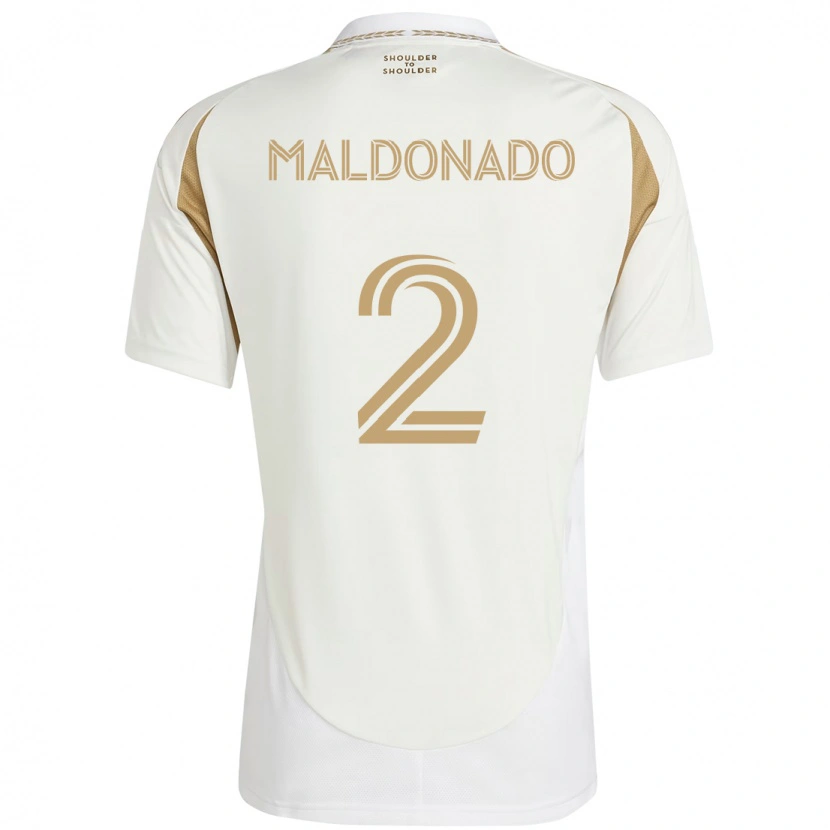 Danxen Niño Camiseta Denil Maldonado #2 Negro Marrón 2ª Equipación 2025/26 La Camisa México