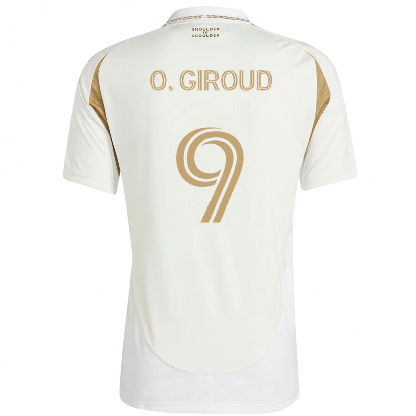 Danxen Niño Camiseta Olivier Giroud #9 Negro Marrón 2ª Equipación 2025/26 La Camisa México