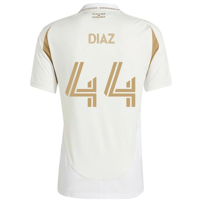 Danxen Niño Camiseta Christian Díaz #44 Negro Marrón 2ª Equipación 2025/26 La Camisa México
