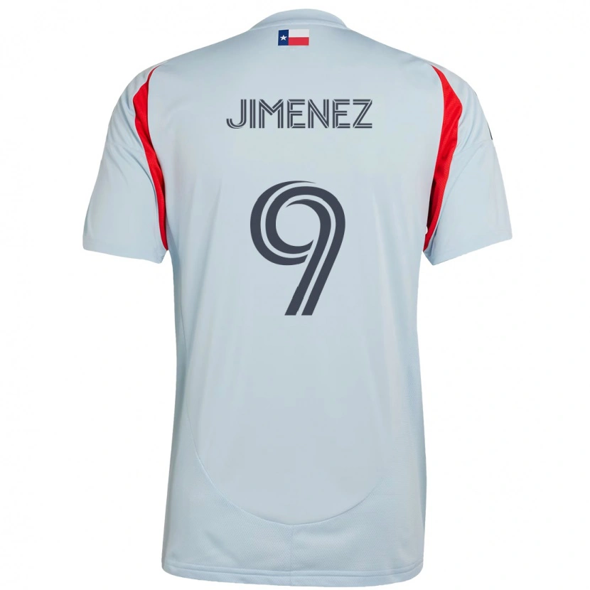 Danxen Niño Camiseta Jesús Jiménez #9 Rojo Azul Marino 2ª Equipación 2025/26 La Camisa México