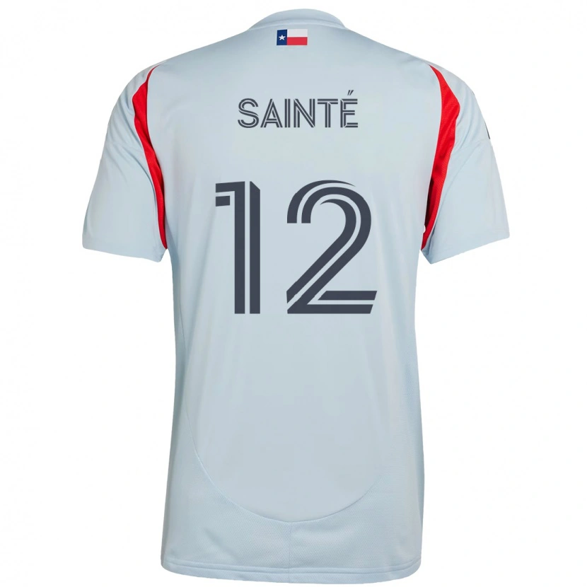 Danxen Niño Camiseta Carl Sainté #12 Rojo Azul Marino 2ª Equipación 2025/26 La Camisa México