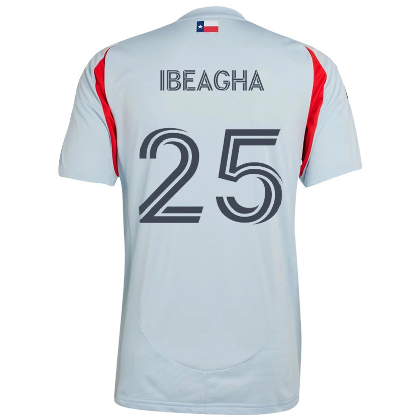 Danxen Niño Camiseta Sebastien Ibeagha #25 Rojo Azul Marino 2ª Equipación 2025/26 La Camisa México