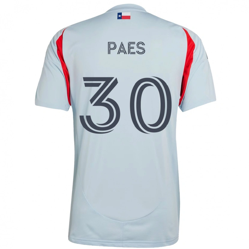 Danxen Niño Camiseta Maarten Paes #30 Rojo Azul Marino 2ª Equipación 2025/26 La Camisa México