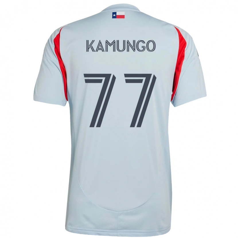 Danxen Niño Camiseta Bernard Kamungo #77 Rojo Azul Marino 2ª Equipación 2025/26 La Camisa México