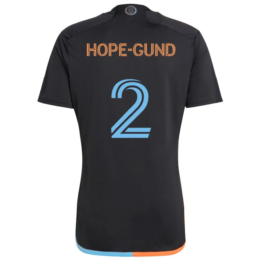 Danxen Niño Camiseta Rio Hope-Gund #2 Azul Claro 2ª Equipación 2025/26 La Camisa México