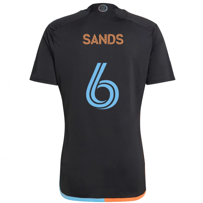 Danxen Niño Camiseta James Sands #6 Azul Claro 2ª Equipación 2025/26 La Camisa México