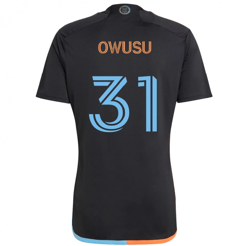 Danxen Niño Camiseta Samuel Owusu #31 Azul Claro 2ª Equipación 2025/26 La Camisa México