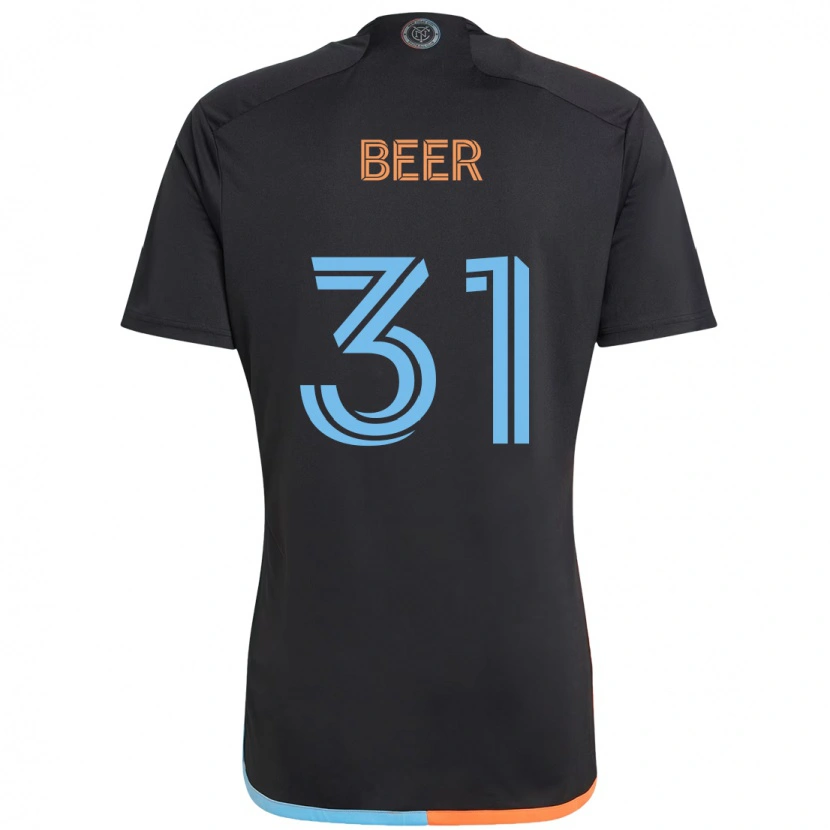 Danxen Niño Camiseta Jack Beer #31 Azul Claro 2ª Equipación 2025/26 La Camisa México