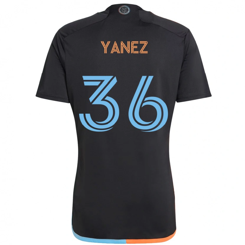 Danxen Niño Camiseta Zidane Yañez #36 Azul Claro 2ª Equipación 2025/26 La Camisa México