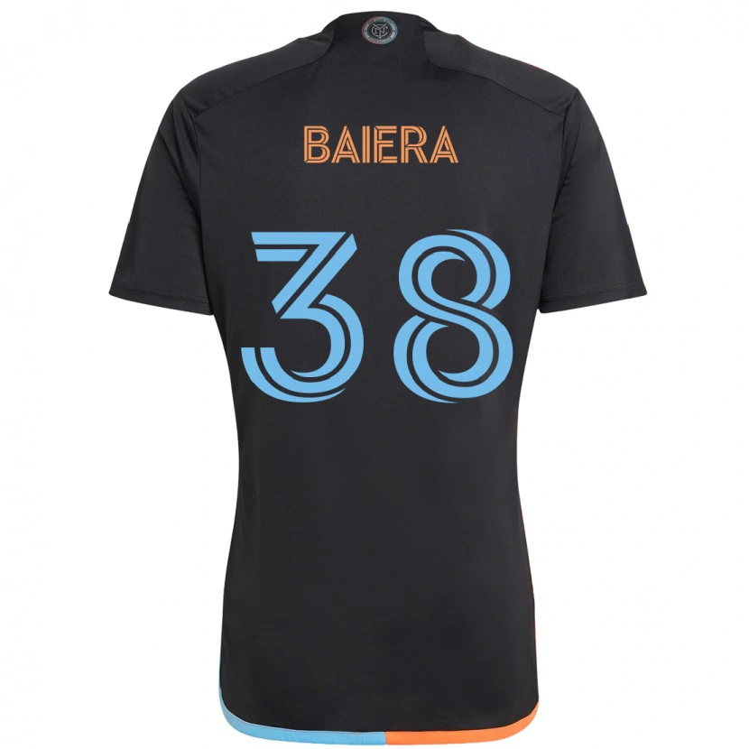 Danxen Niño Camiseta Drew Baiera #38 Azul Claro 2ª Equipación 2025/26 La Camisa México