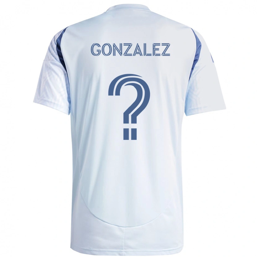 Danxen Niño Camiseta Omar González #0 Rojo Blanco 2ª Equipación 2025/26 La Camisa México