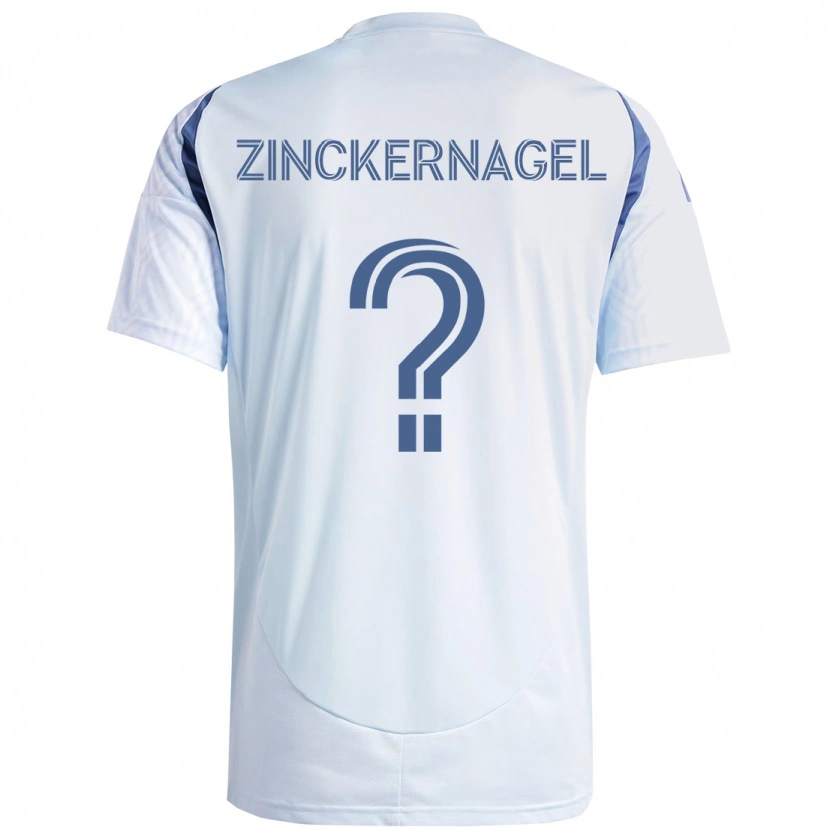 Danxen Niño Camiseta Philip Zinckernagel #0 Rojo Blanco 2ª Equipación 2025/26 La Camisa México