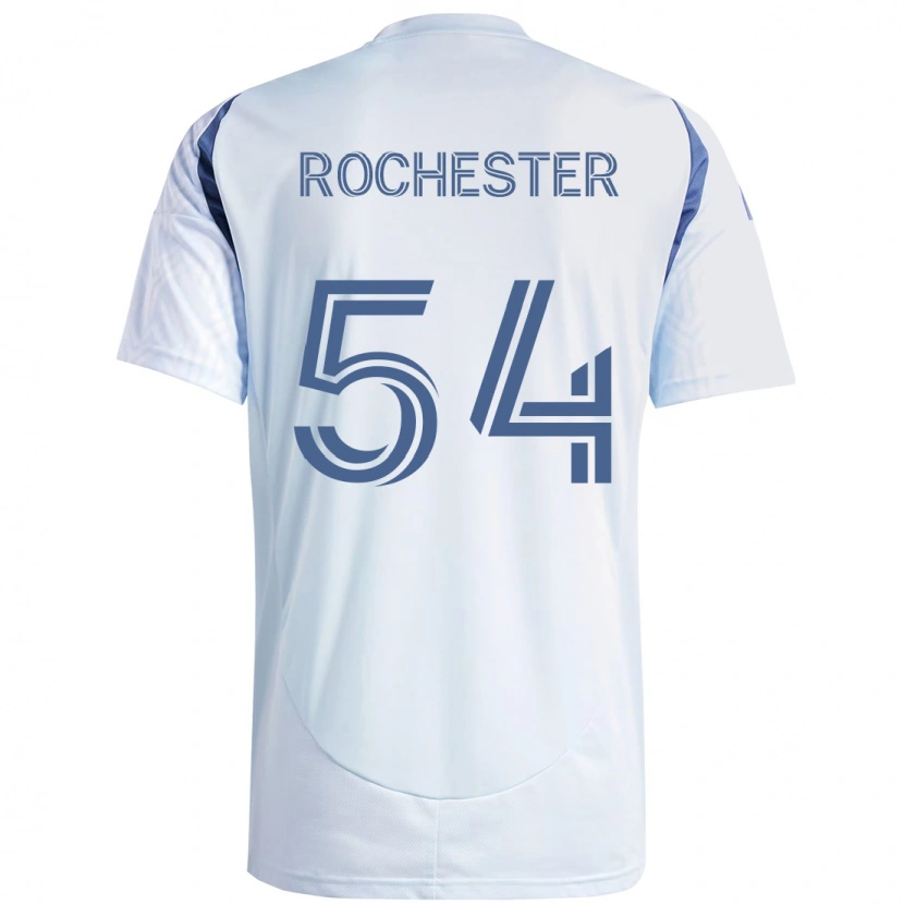Danxen Niño Camiseta Lamonth Rochester #54 Rojo Blanco 2ª Equipación 2025/26 La Camisa México