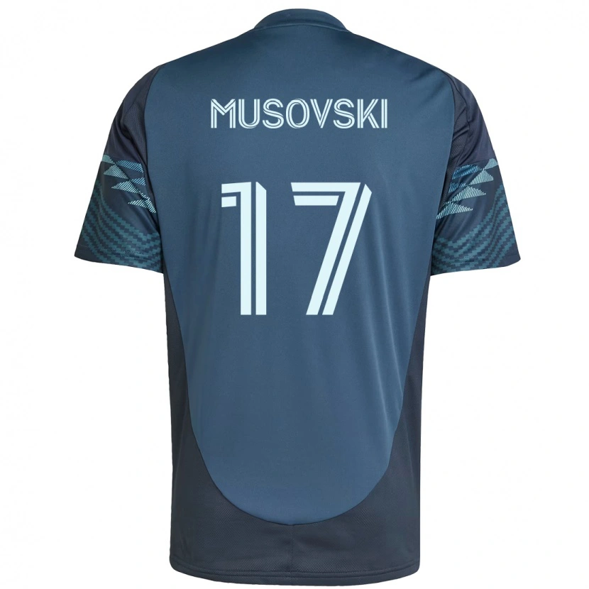 Danxen Niño Camiseta Danny Musovski #17 Verde Blanco 2ª Equipación 2025/26 La Camisa México
