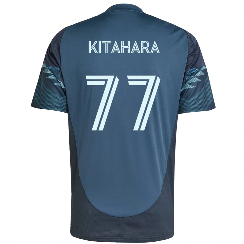 Danxen Niño Camiseta Sota Kitahara #77 Verde Blanco 2ª Equipación 2025/26 La Camisa México